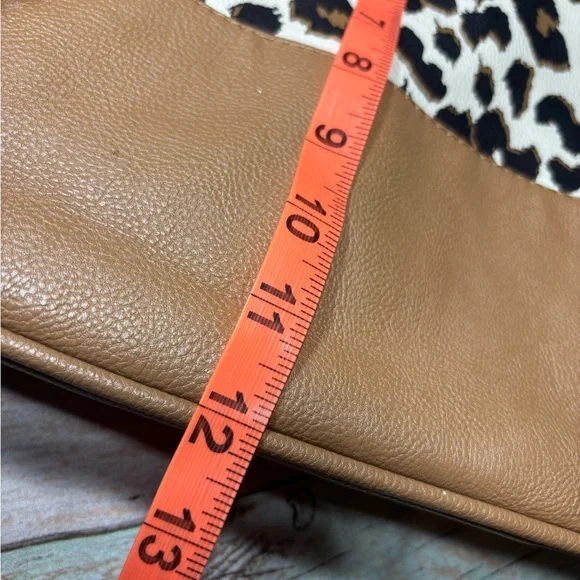 Betsey Johnson Tan Leopard Print Tote Bag - Picture 14 of 16